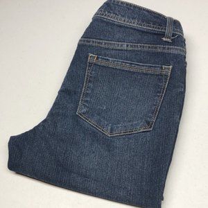 LIKE NEW FADED GLORY FACTORY DENIM CAPRIS 8/29x14 ⭐